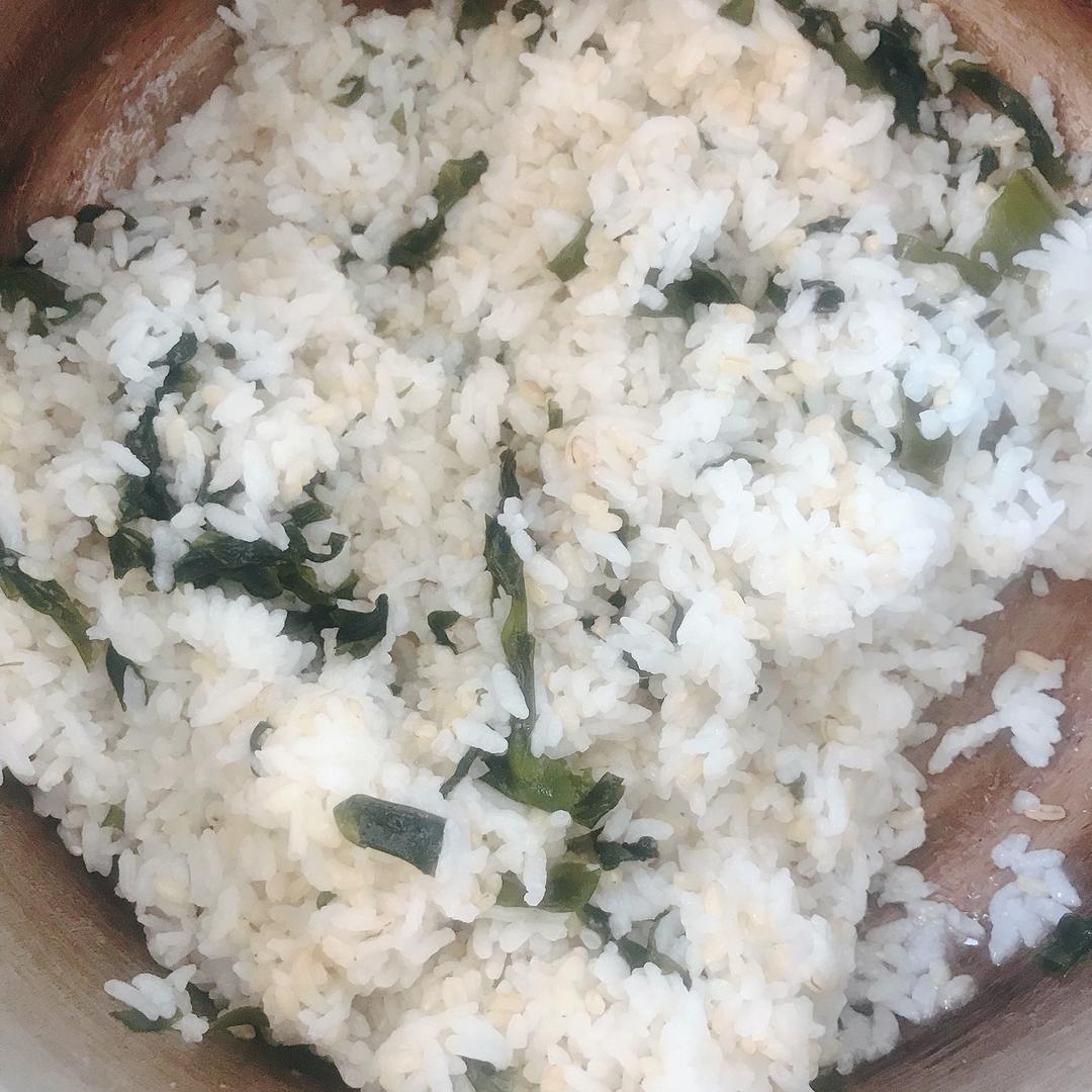 わかめご飯（海带芽饭）