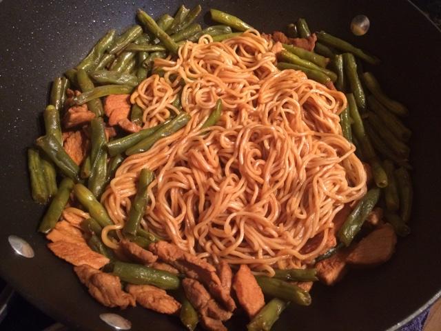 豆角焖面