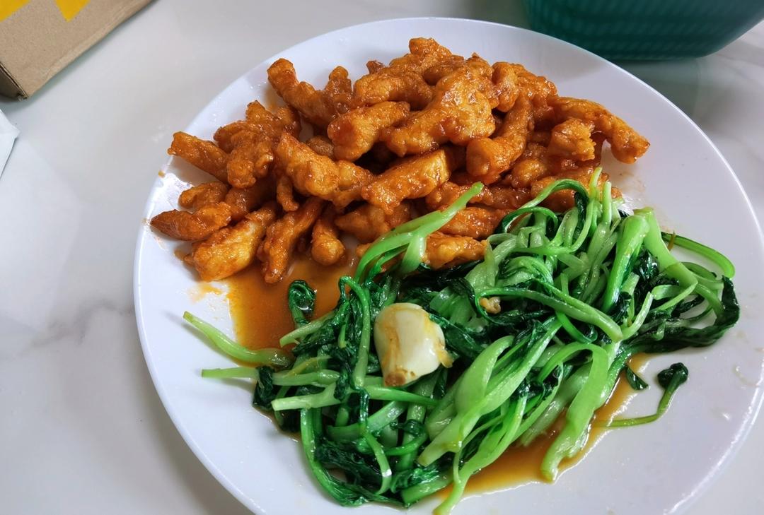 酸甜可口的糖醋里脊(鸡胸肉版)