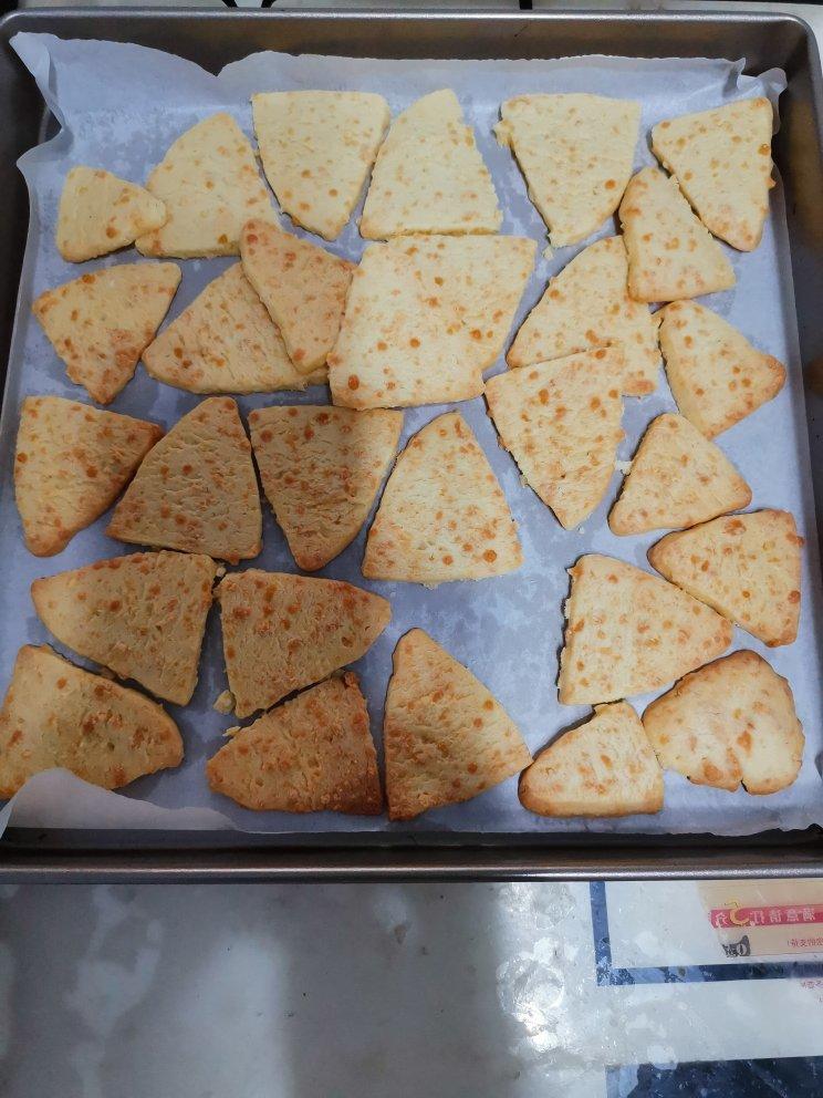 免打发❗️零失败❗️黄金芝士咸味饼干❗️