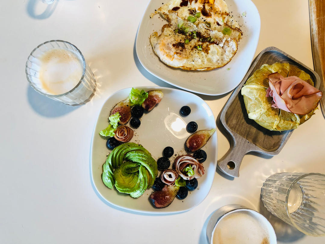 快手早餐|培根芝士开花贝果