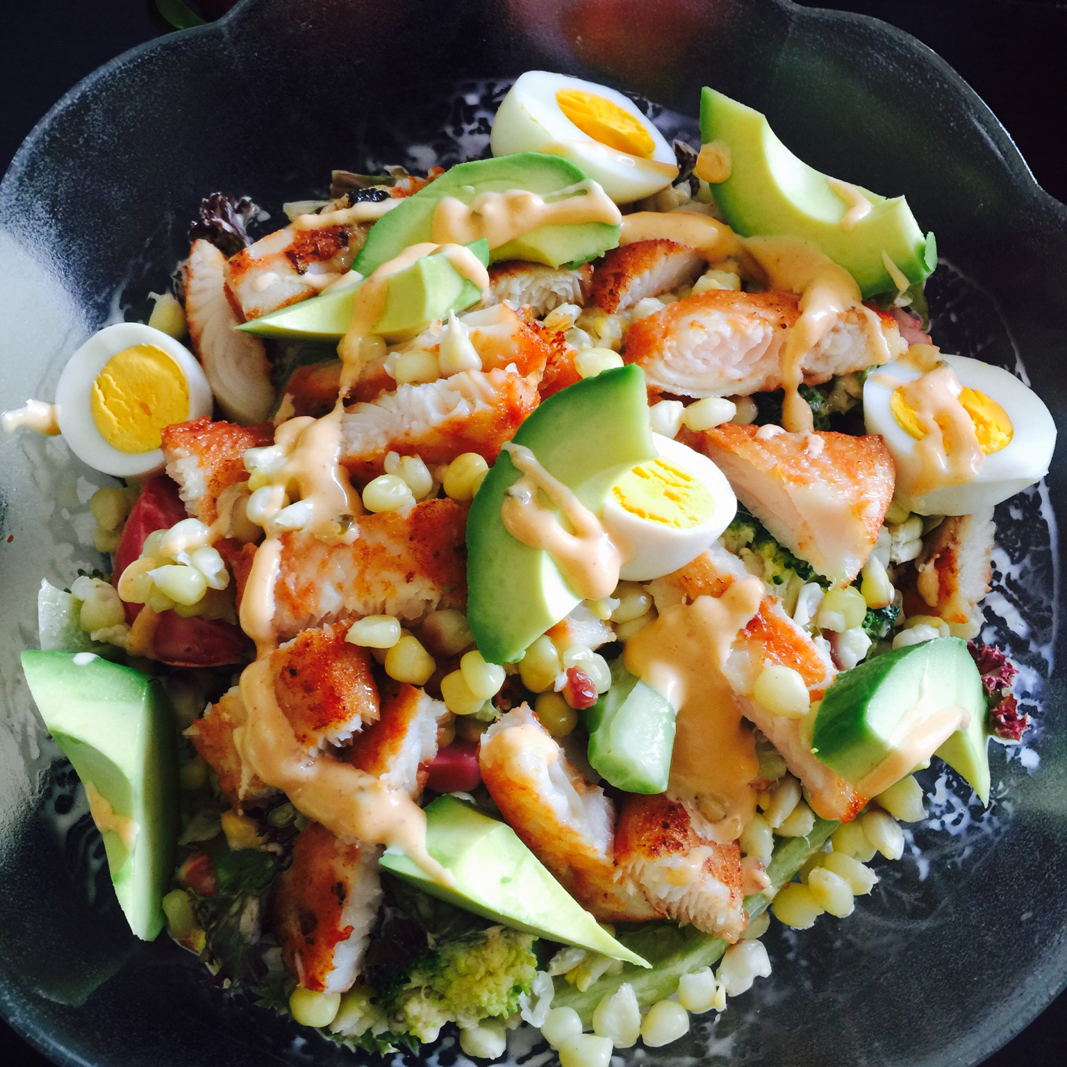 neli私房菜－低卡瘦身鳄梨沙拉