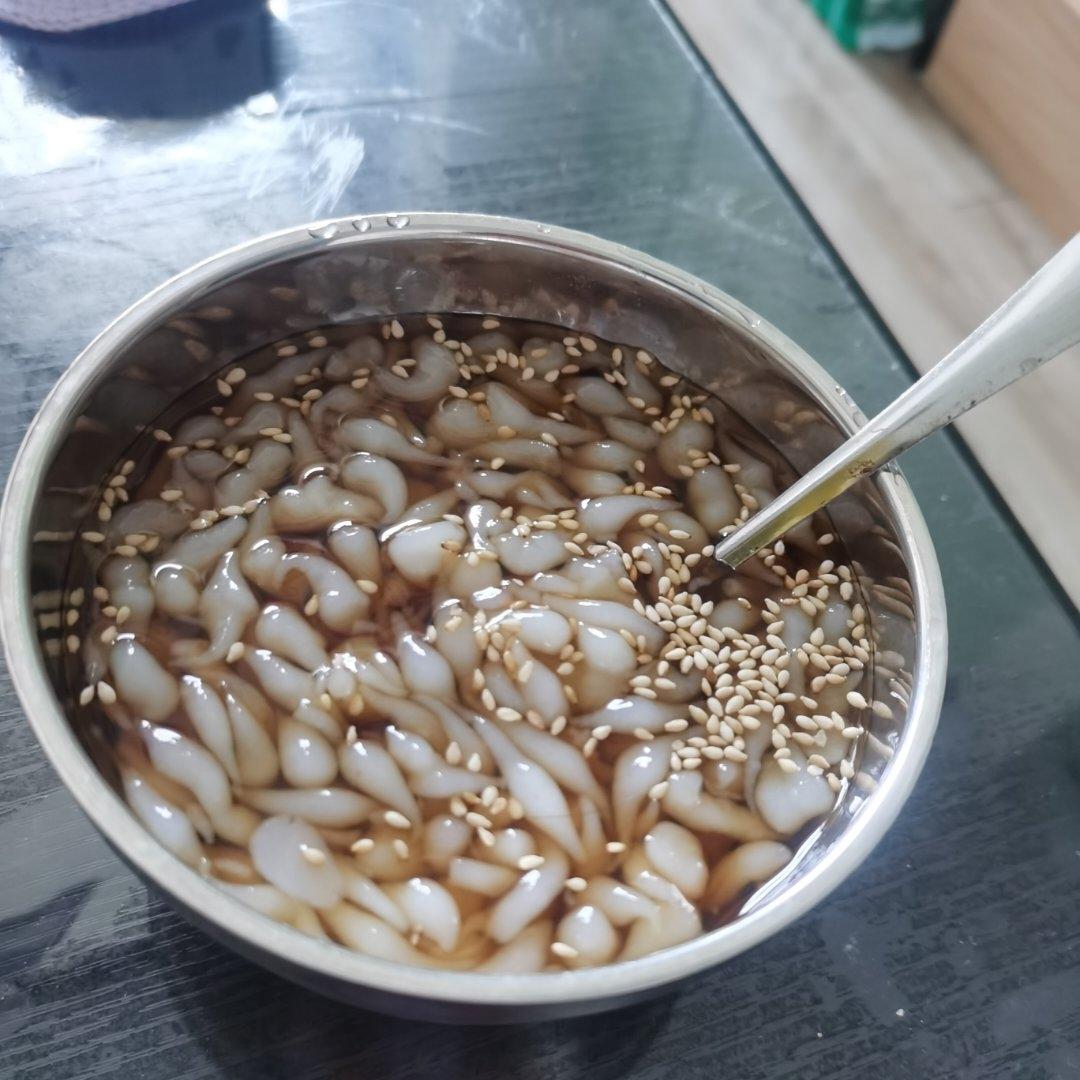 凉虾粉做的凉虾（一次成功）