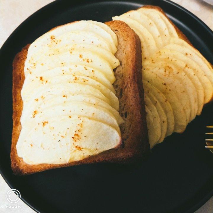 低热量吐司苹果派