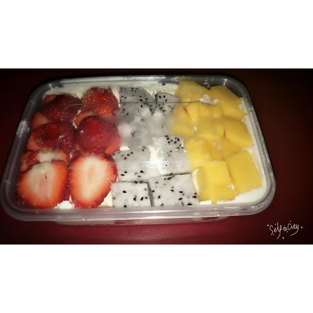 芒果千层蛋糕盒子