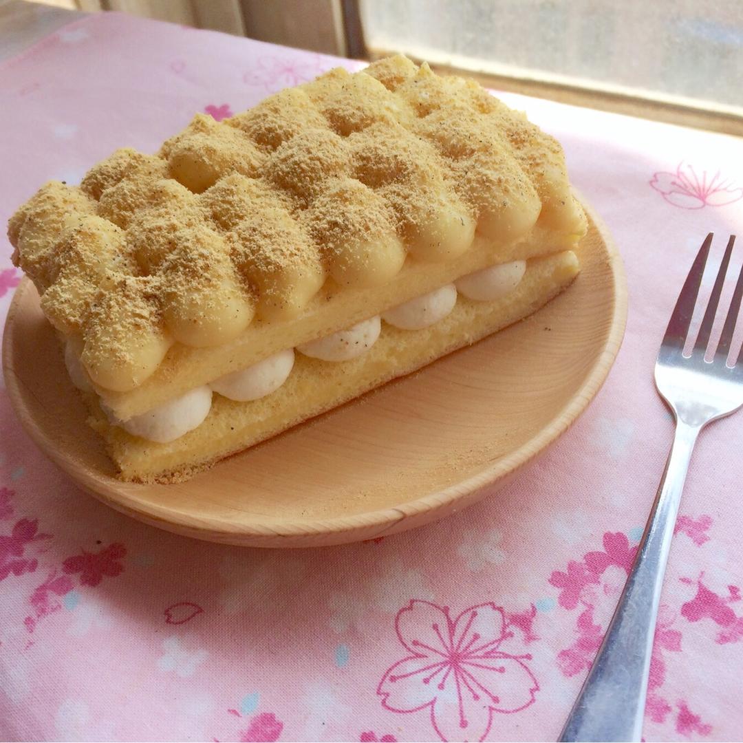 日式豆乳盒子蛋糕