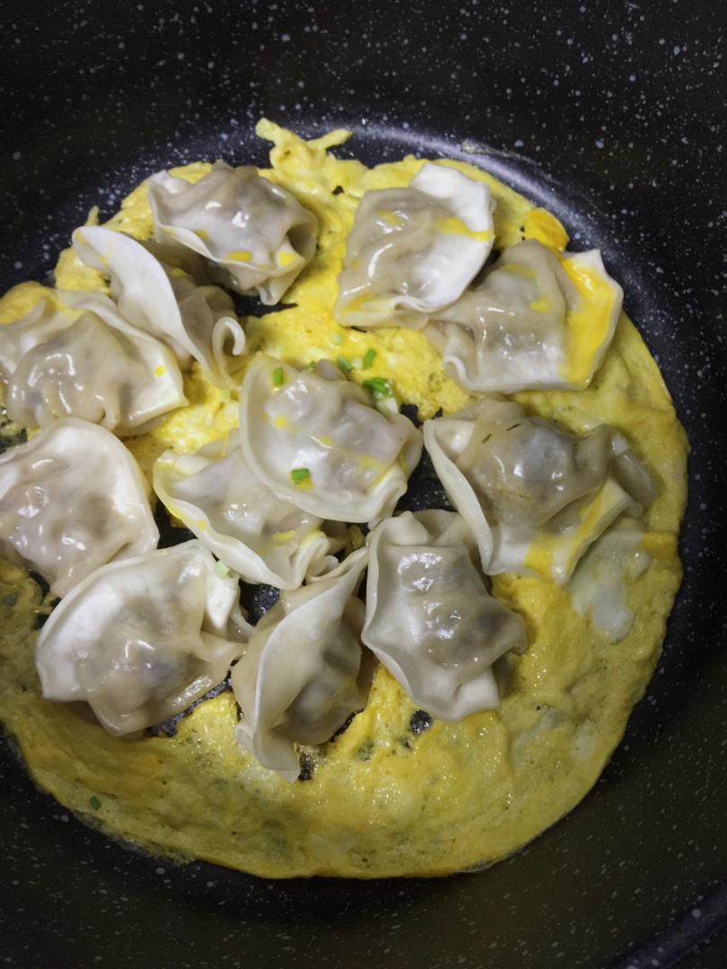懒人快手抱蛋煎饺