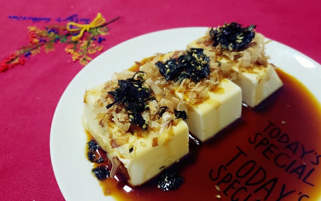 【日本料理】日式冷豆腐（冷や奴）