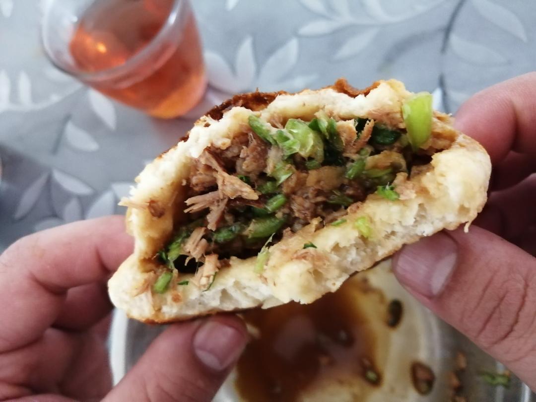 肉夹馍(白吉馍的制作)