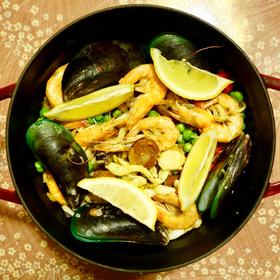 【曼食慢语】Seafood Paella 西班牙海鲜饭