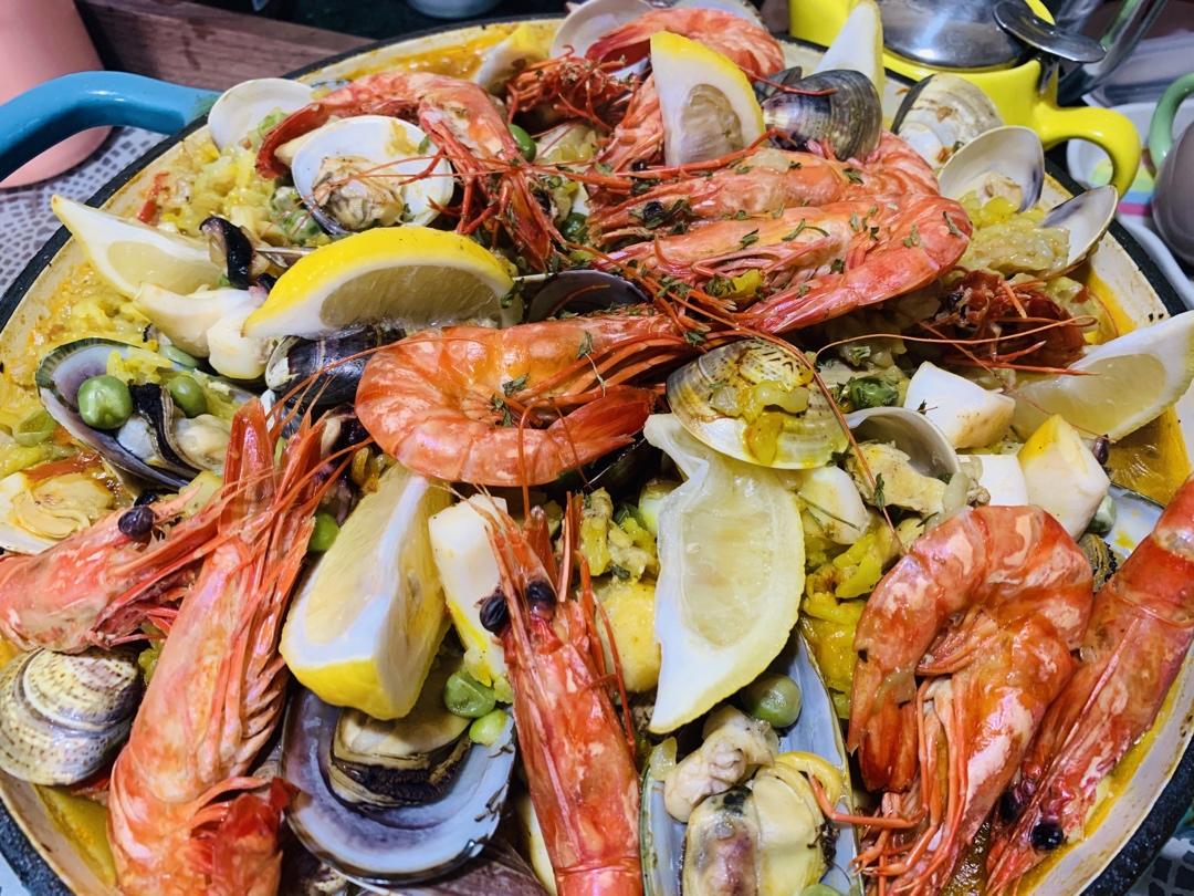 【曼食慢语】Seafood Paella 西班牙海鲜饭