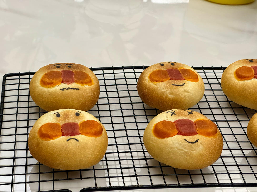童年回忆面包超人🍞这次真的被我做成面包啦！