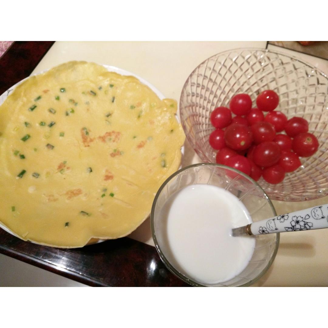 葱花鸡蛋饼