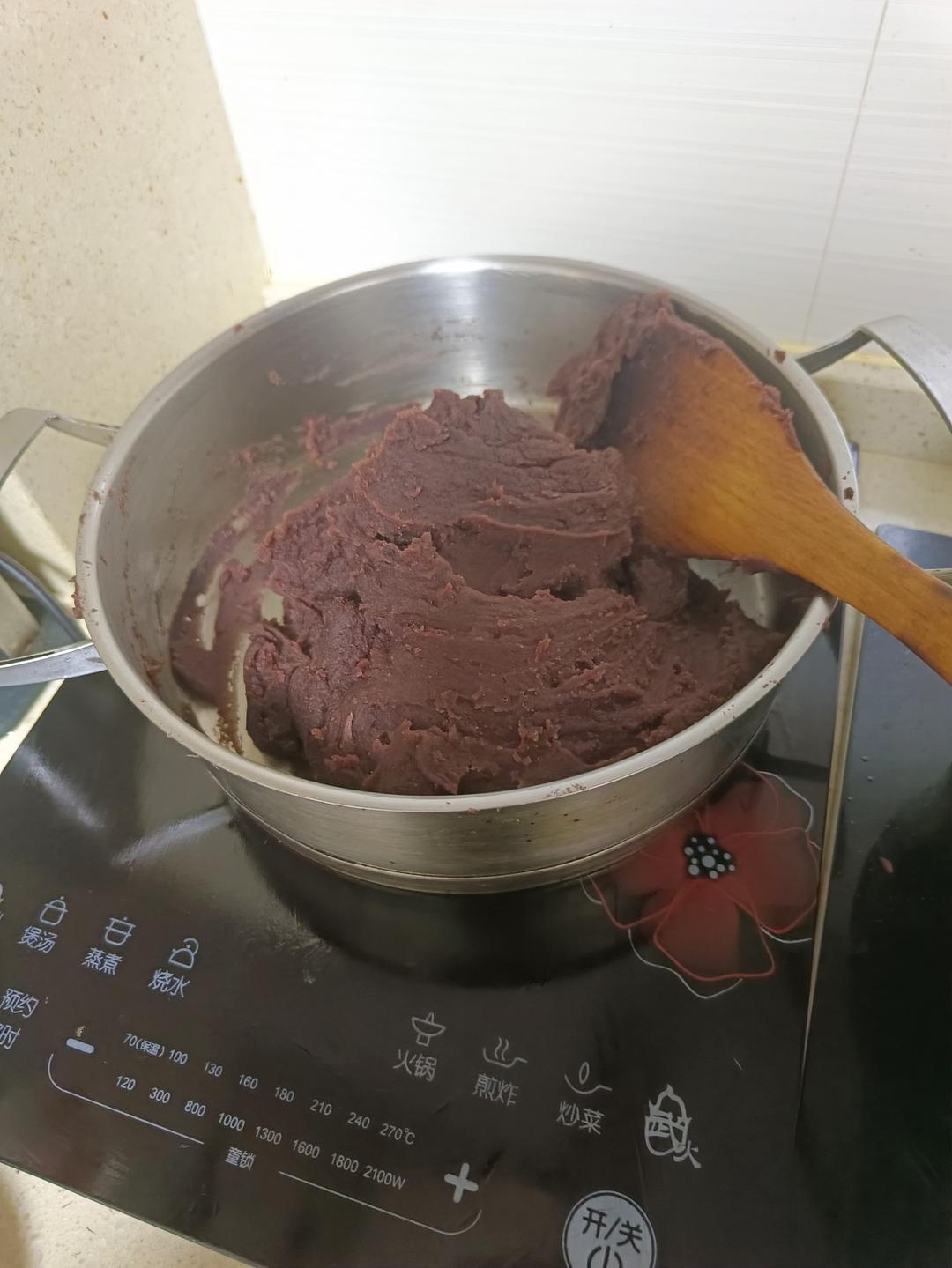 超级细腻的低糖豆沙，红豆沙，自制豆沙馅