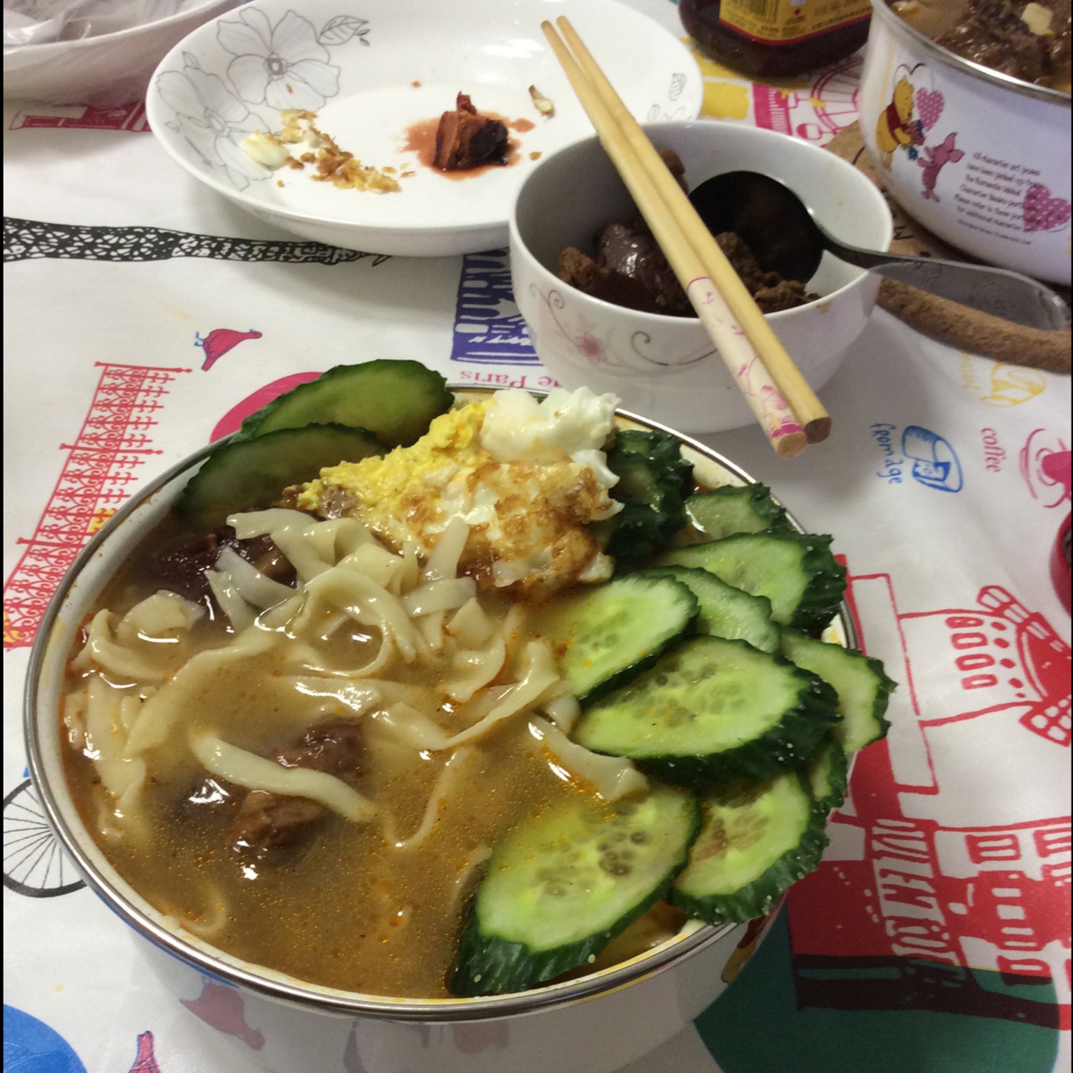 鸡蛋手擀面