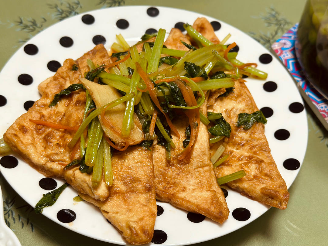 简易下饭菜：车田豆腐