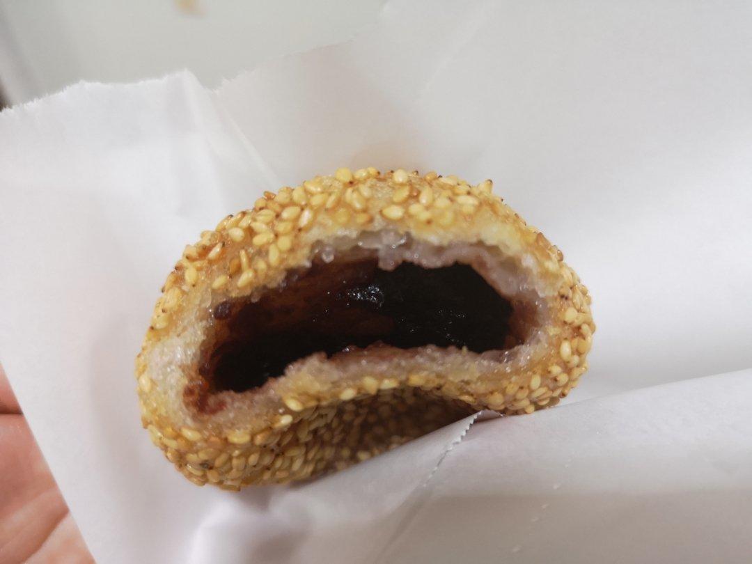 豆沙麻球