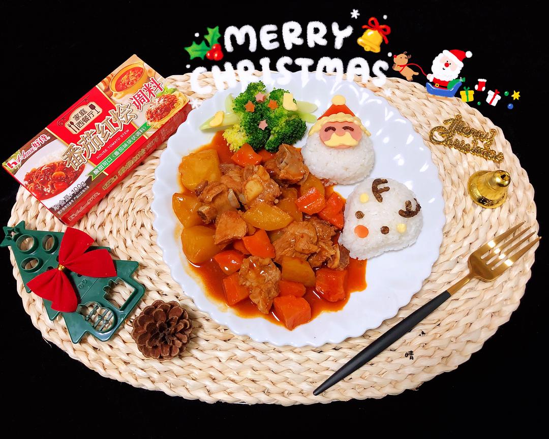 圣诞老人红烩排骨饭🎅🏻的做法