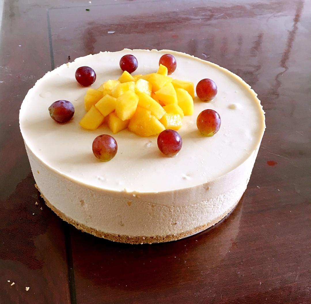 【免烤箱蛋糕】零失败芒果慕斯蛋糕