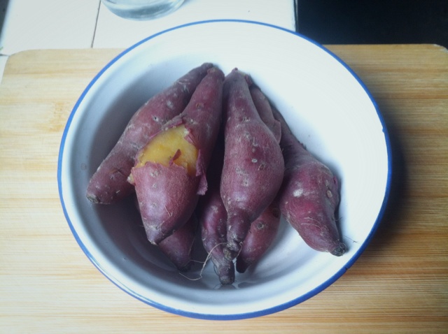 蒸地瓜（红薯）