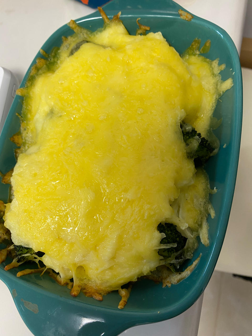何超莲版本芝士西兰花