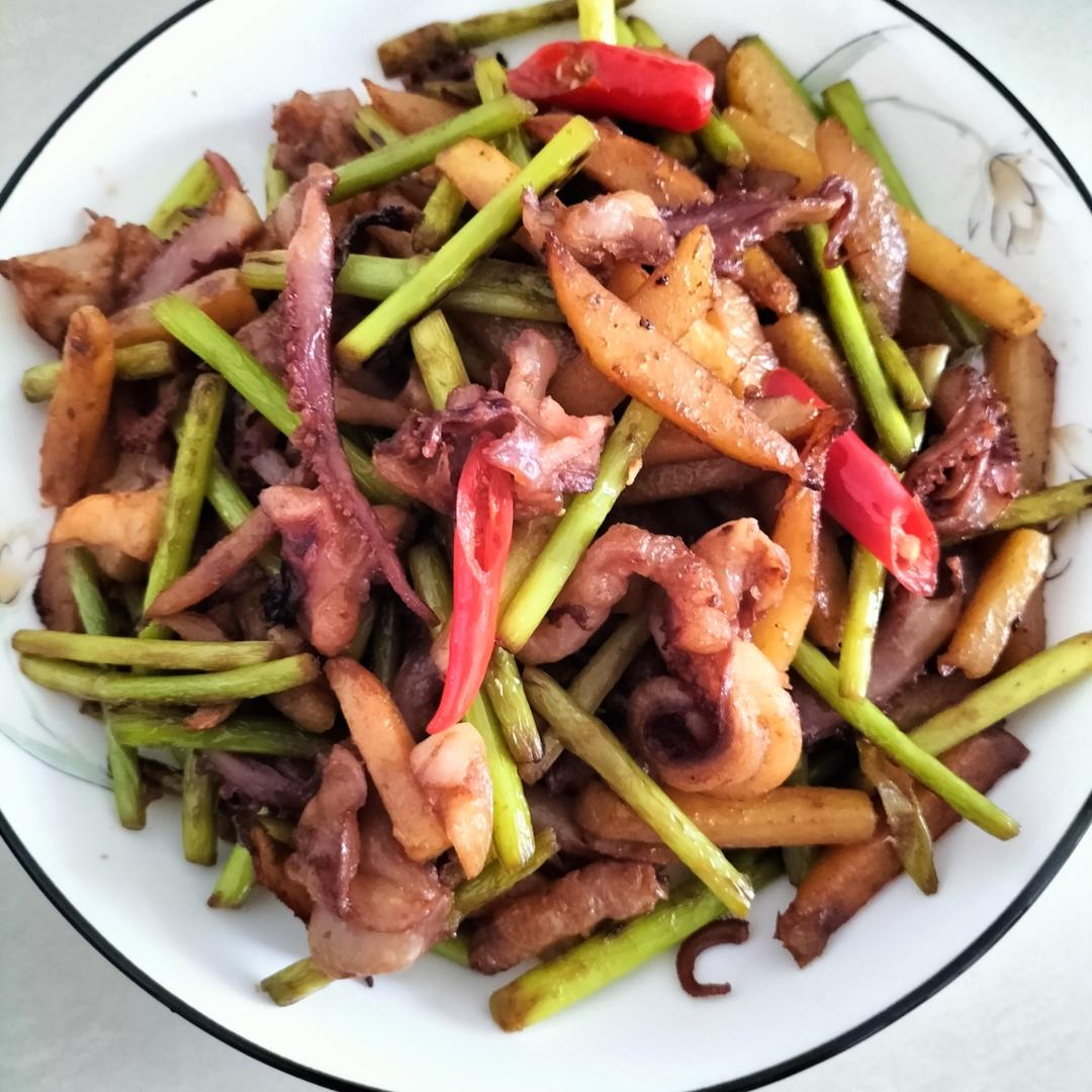 孜然鱿鱼须