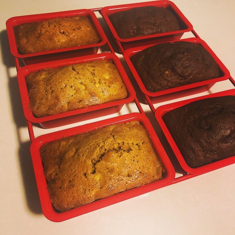 焦糖苹果磅蛋糕