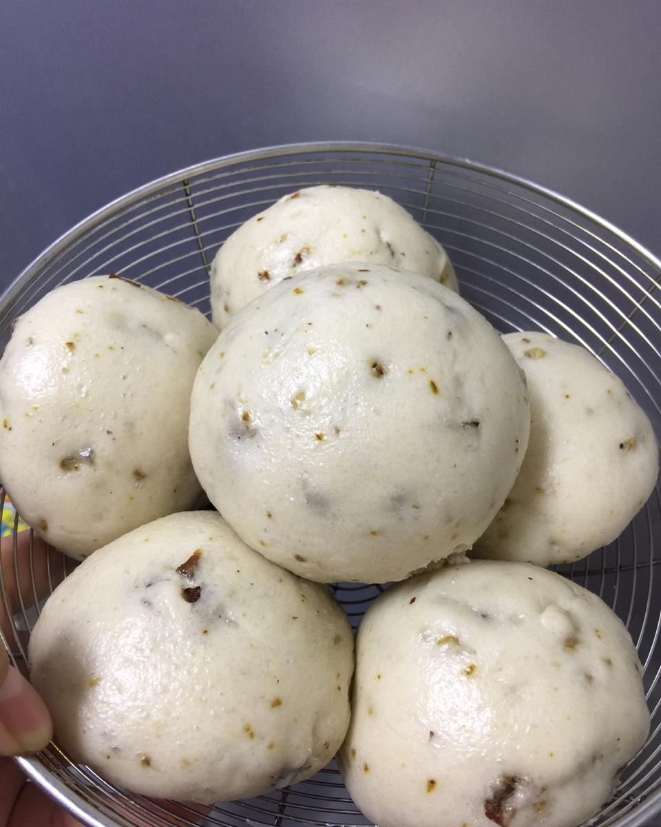 红枣核桃馒头