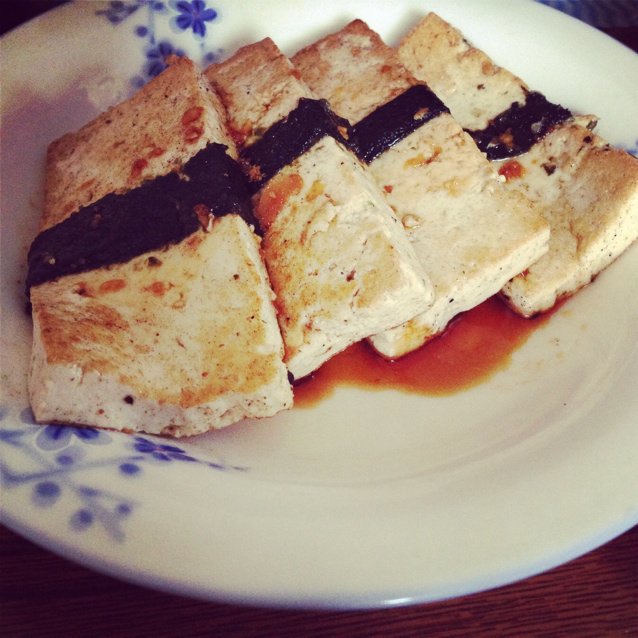 日式照烧海苔豆腐