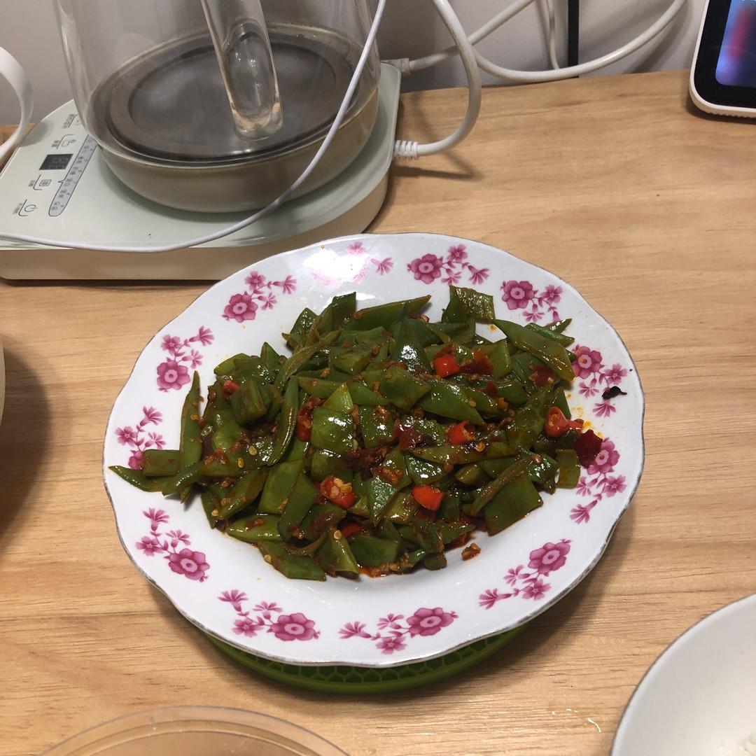 比肉好吃百倍无敌下饭素炒豆角丝