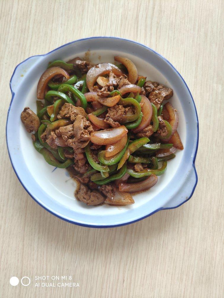 爆炒鸡肝