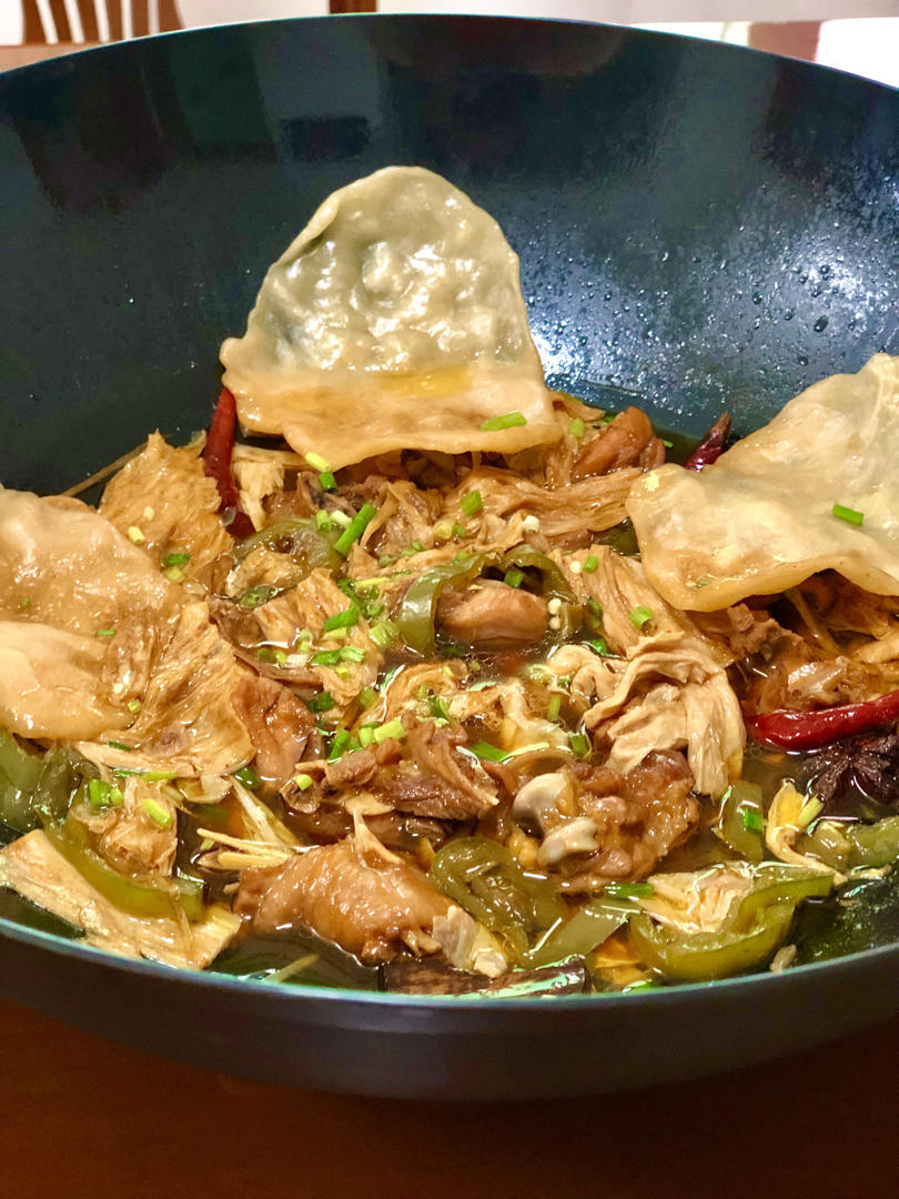 地锅鸡+自制红油【曼食慢语】