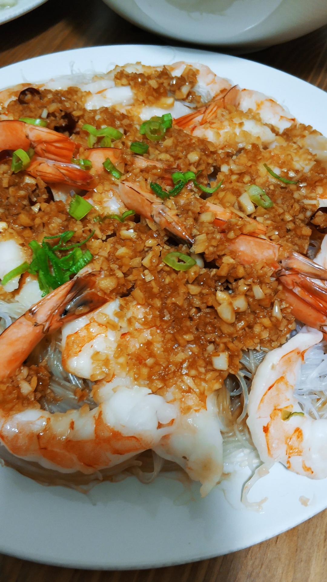 蒜蓉粉丝开背虾
