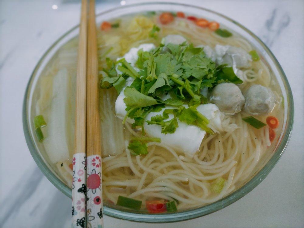 一碗清汤面🍜——秋日里的治愈