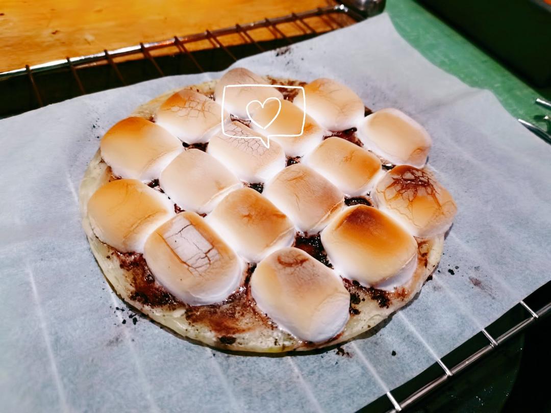 心心念念德拉科做的烤棉花糖脆皮版