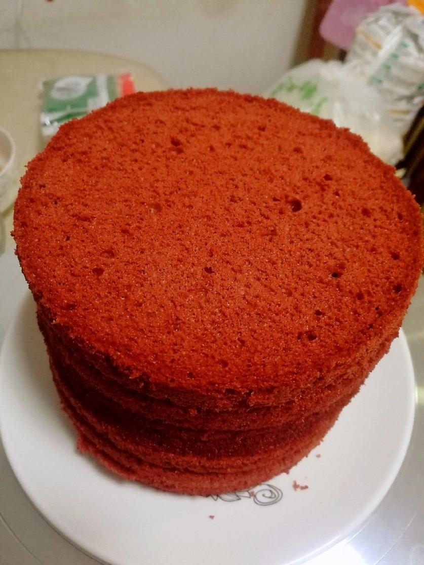 8寸红丝绒蛋糕