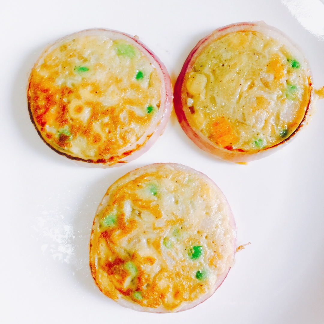 洋葱圈蛋饼