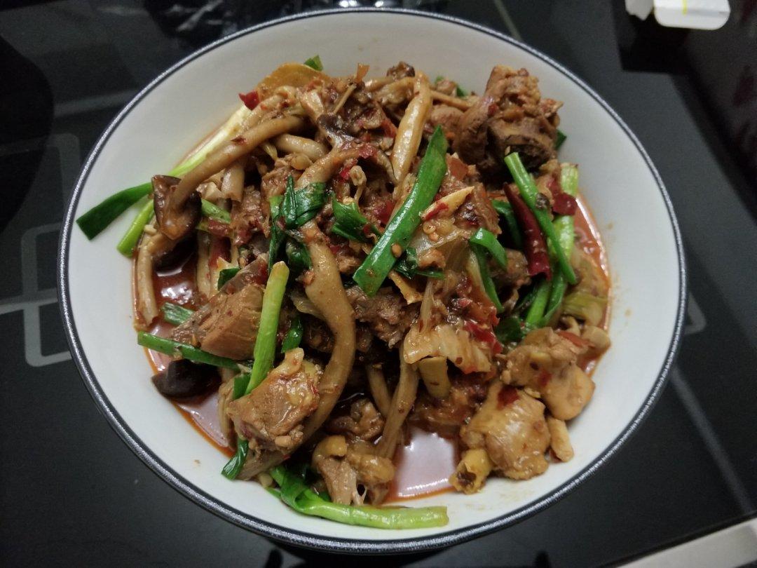 茶树菇炖鸡