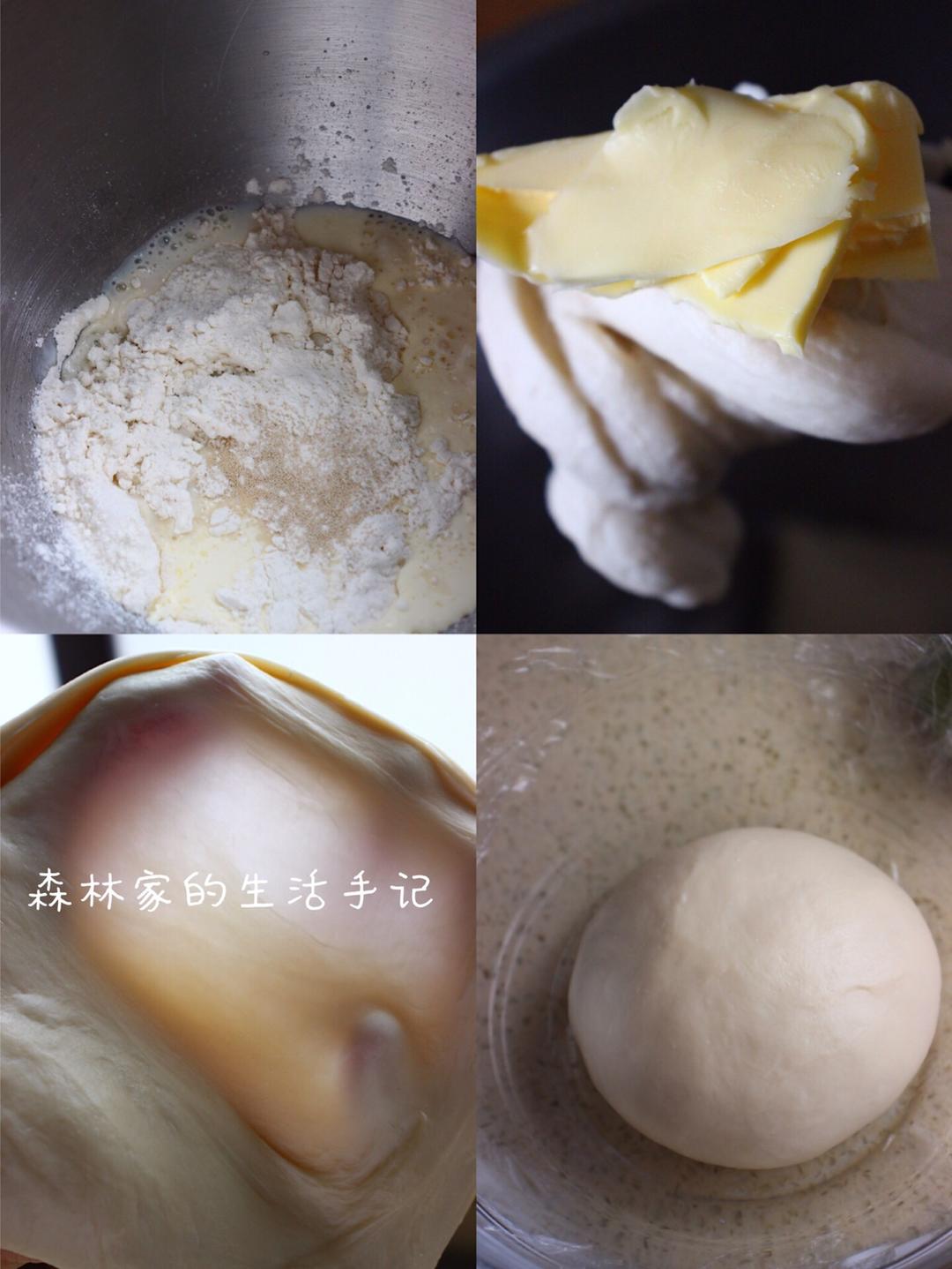 纯奶手撕吐司的做法 步骤1