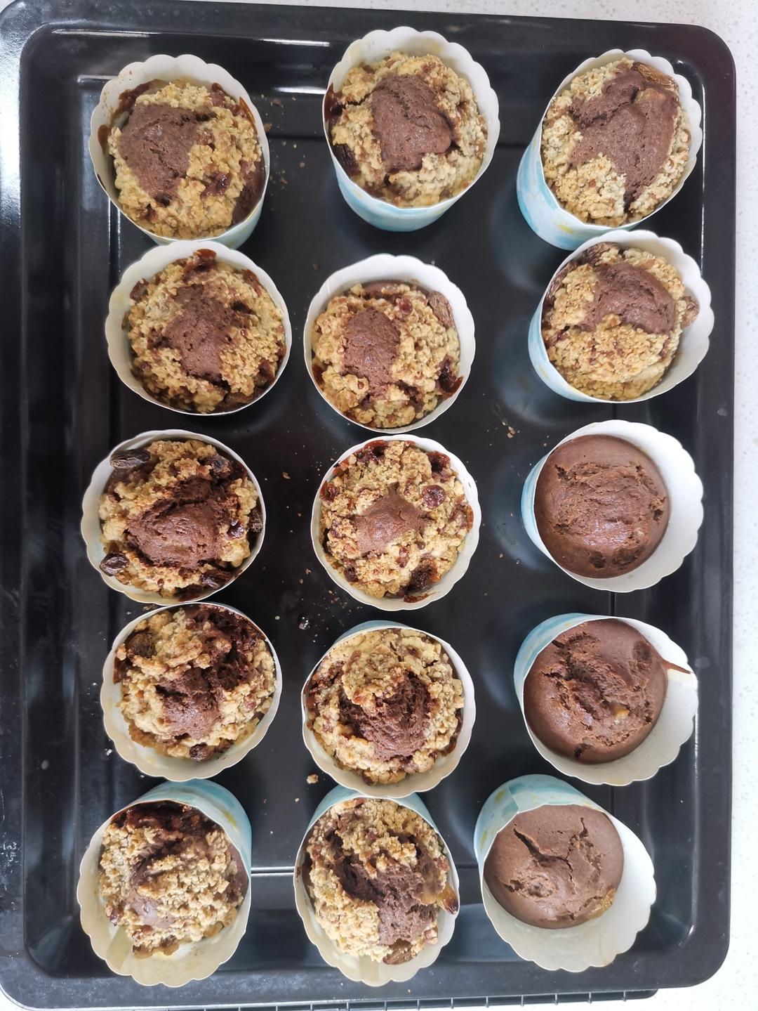 香蕉巧克力马芬