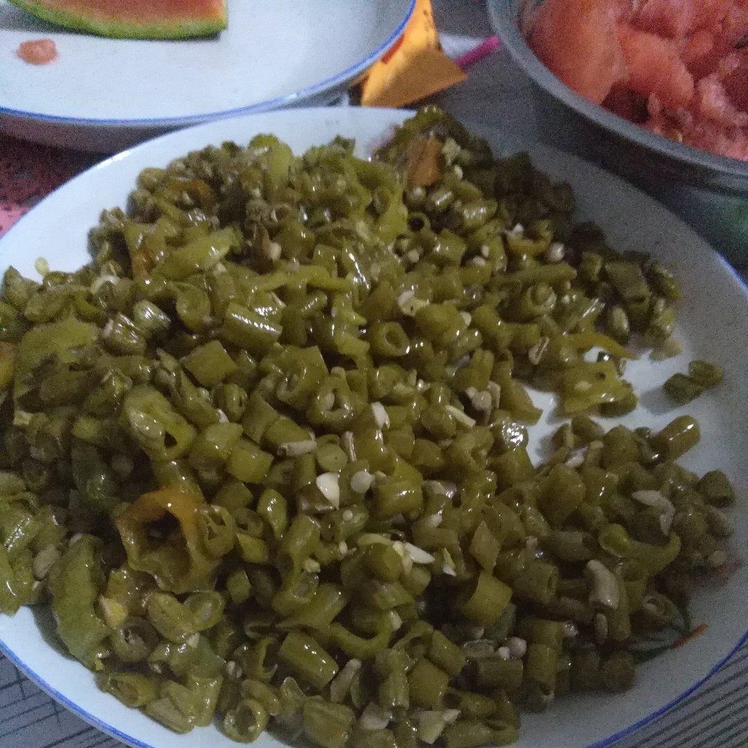 自制酸豆角（史上最简单三天完成）