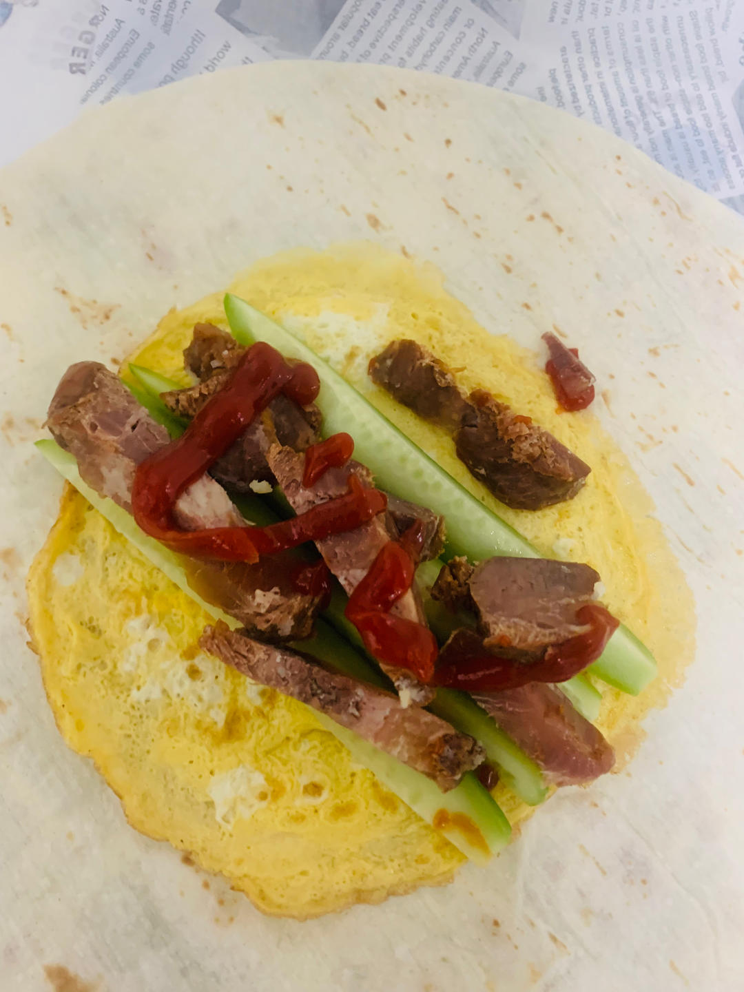 墨西哥鸡肉卷Fajita