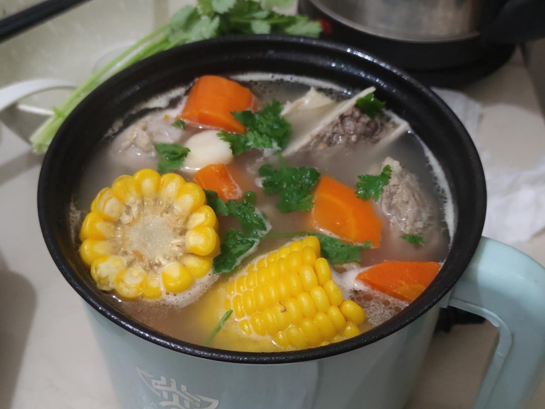 玉米排骨汤（简易电饭煲版）
