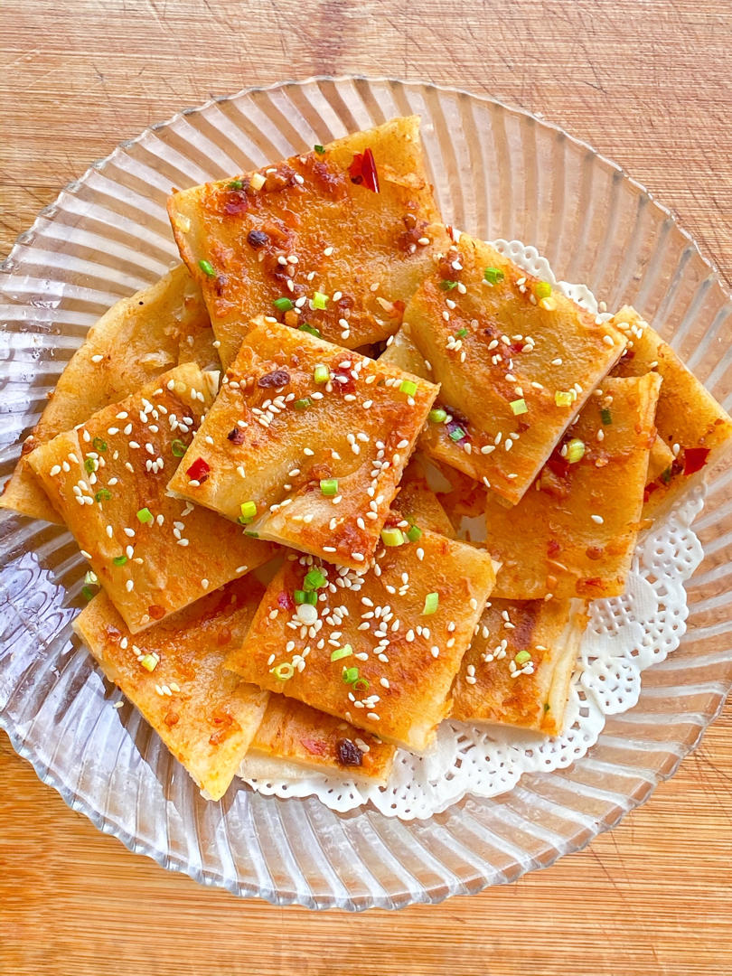 酥的掉渣的酱香饼，老公说都可以开店啦