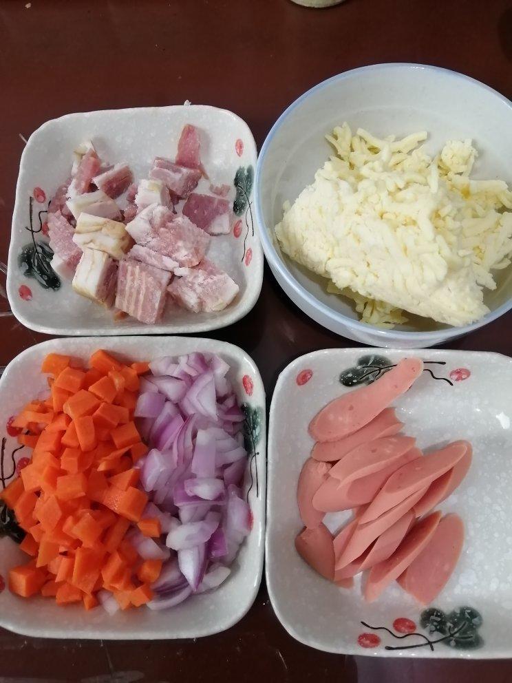 9寸纯手工什锦披萨（附披萨饼皮做法 简单好做）