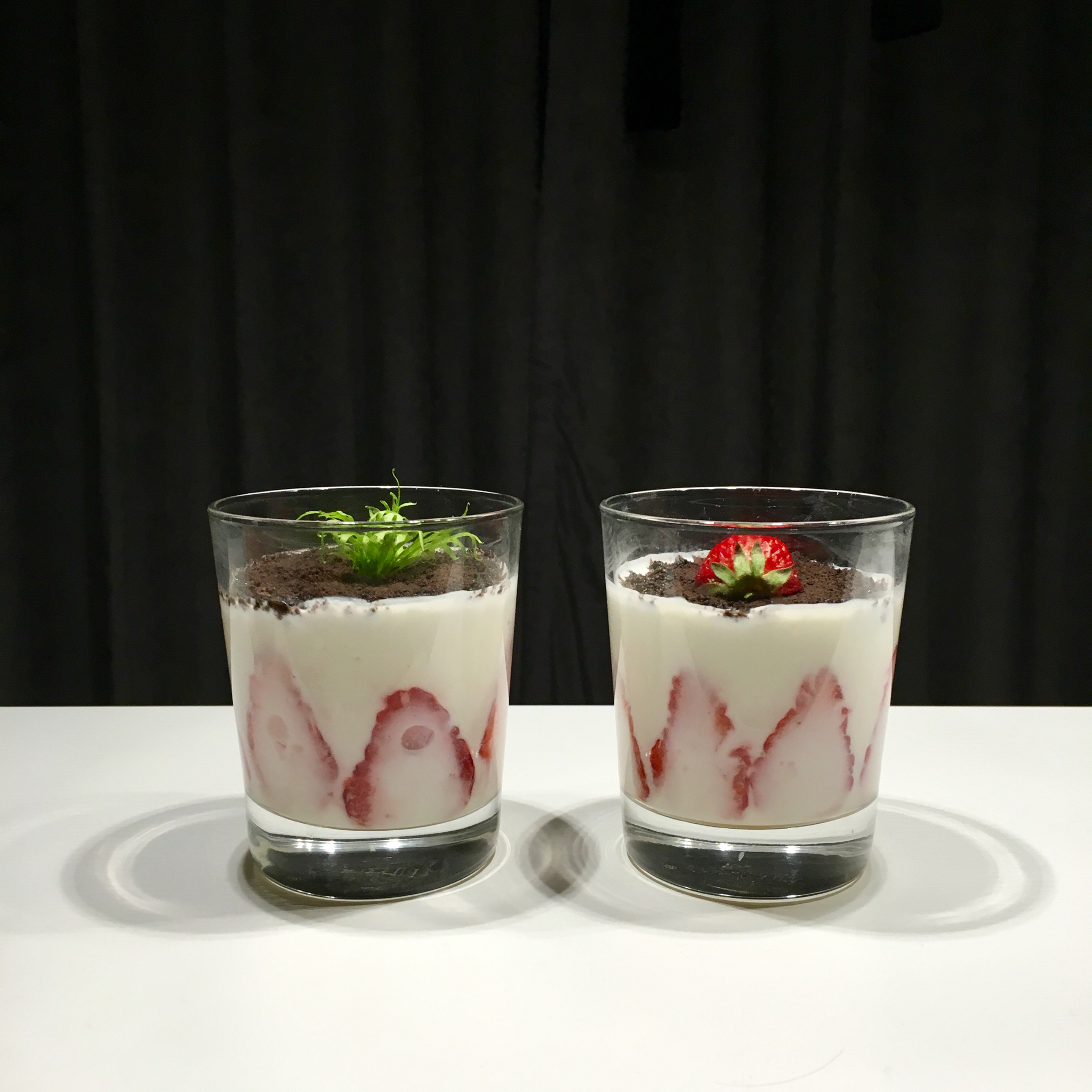 酸奶奥利奥水果盆栽