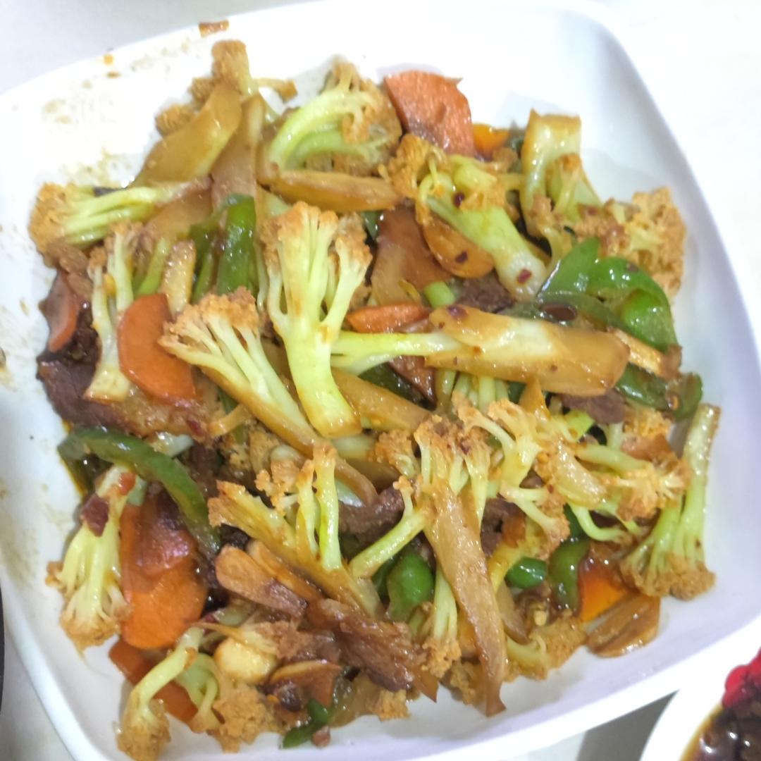 家庭版大盘花菜