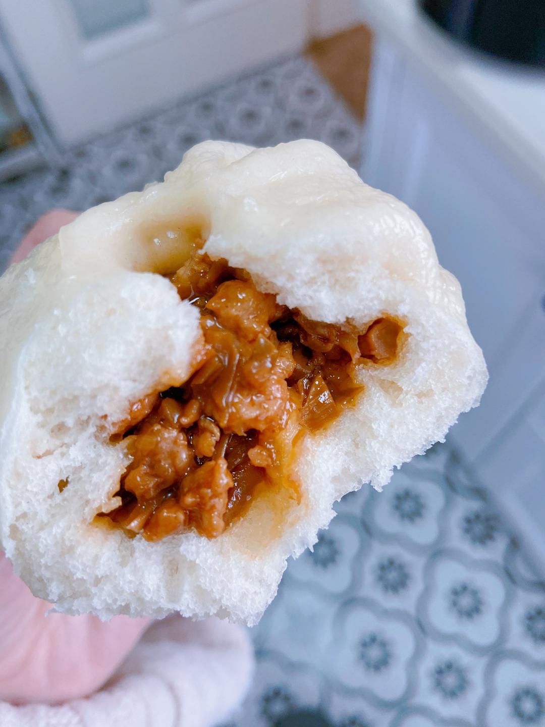 香菇笋干肉包的做法