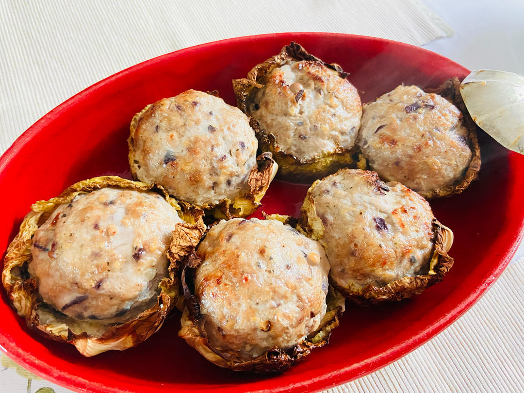 切達起司肉圓