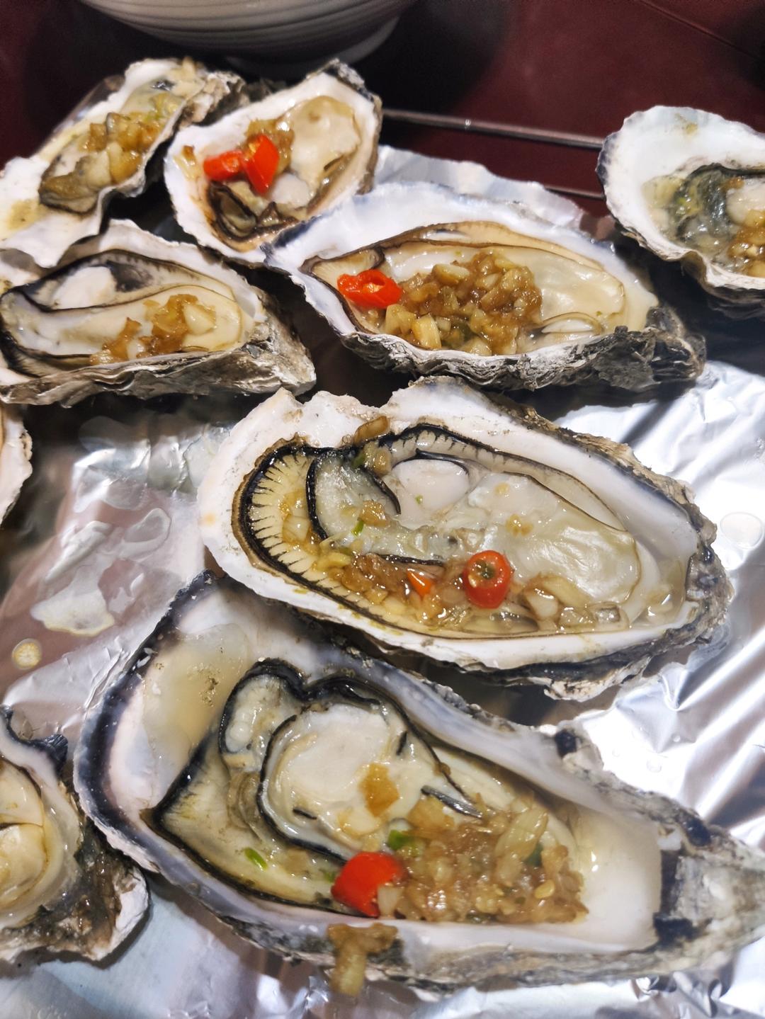 烤生蚝（烤箱版）